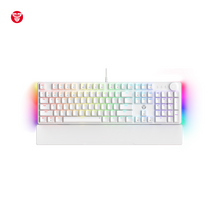 Tastatura Mehanicka Gaming Fantech MK894 RGB Maxpower II bela (yellow zest switch).