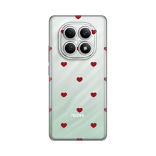 PRINT silikonska futrola - Xiaomi Redmi Note 15 4G Red Hearts.