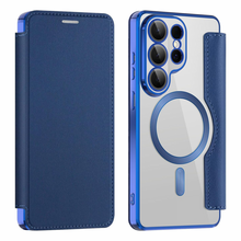 Zastitna futrola Magsafe Lux bi fold (na preklop) - Samsung S948 Galaxy S26 Ultra plava.