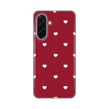 PRINT silikonska futrola skin (ultra tanka) - Samsung A366 Galaxy A36 5G Burgundy Hearts.