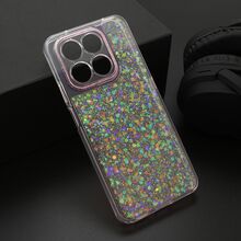 Zastitna futrola CRYSTAL GLOW - Huawei Honor X7d/Honor Smart 400 4G roze (MS).