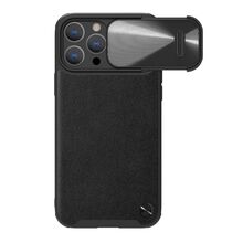 Zastitna futrola Nillkin Cam Shield Leather S - iPhone 14 Pro Max (6.7) crna (MS).