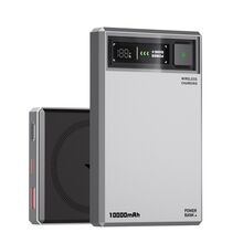 Back Up baterija (univerzalna) Magsafe Moxom MX-PB178 Meteorite QC22.5W+15W magnetic fast 10000mAh sivi (MS).