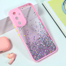 Zastitna futrola okvir Glitter - Samsung A546B Galaxy A54 5G roze.