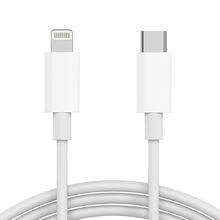 USB data kabl PD - iPhone Type C na lightning 3A HQ beli 1m (MS).