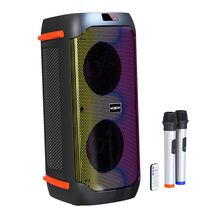 Zvucnik Bluetooth Moxom MX-SK51 sa 2 mikrofona crni (MS).