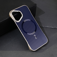Zastitna futrola Magsafe Carbon - iPhone 16 6.1 plava.