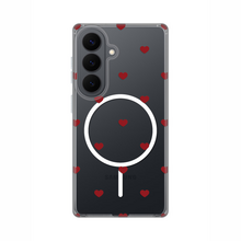 Zastitna futrola print Magsafe - Samsung S941 Galaxy S26 Red Hearts.