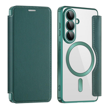 Zastitna futrola Magsafe Lux bi fold (na preklop) - Samsung S941 Galaxy S26 zelena.