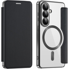 Zastitna futrola Magsafe Lux bi fold (na preklop) - Samsung S941 Galaxy S26 crna.