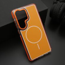 Zastitna futrola BUSINESS LOOK MagSafe - Samsung S948 Galaxy S26 Ultra 5G narandzasta (MS).