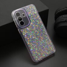 Zastitna futrola CRYSTAL GLOW - Samsung A576 Galaxy A57 5G ljubicasta (MS).