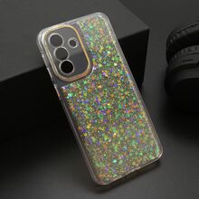 Zastitna futrola CRYSTAL GLOW - Samsung A576 Galaxy A57 5G narandzasta (MS).