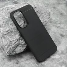 Zastitna silikonska futrola BRUSHED - Samsung A376 Galaxy A37 5G crna (MS).