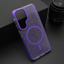 Zastitna futrola SPARKLING LOOK MagSafe - Samsung S941 Galaxy S26 5G ljubicasta (MS).