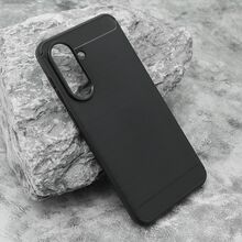 Zastitna silikonska futrola BRUSHED - Samsung A576 Galaxy A57 5G crna (MS).