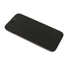 LCD ekran (displej) - iPhone 15 + Touch screen crni HARD OLED 90HZ Support IC removable (MS).