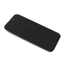 LCD ekran (displej) - iPhone 14 Pro (6.1) + Touch screen crni APLONG Soft OLED Support IC removable (MS).