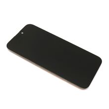 LCD ekran (displej) - Iphone 15 Pro Max (6.7) + Touch screen crni SOFT OLED 120HZ Support IC removable (MS).