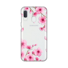 PRINT silikonska futrola skin (ultra tanka) - Samsung A202 Galaxy A20E Rose flowers.