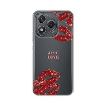 PRINT silikonska futrola skin (ultra tanka) - Huawei Honor 400 Lite Just Love Pink.