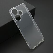 PROTECT silikonska futrola skin (ultra tanka) - Xiaomi Redmi 13 4G providna (bela) (MS).