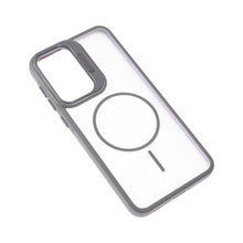 Zastitna futrola Magsafe Pastel Pop - Samsung A566 Galaxy A56 5G siva.