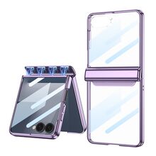 Zastitna futrola LINES II - Samsung F751B Galaxy Z Flip 7 5G ljubicasta (GKK case) (MS).