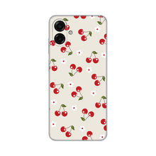 PRINT silikonska futrola - Samsung A075F Galaxy A07 Cherry and Flowers.