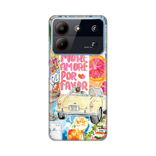 PRINT silikonska futrola - ZTE Blade A54 More Amore.