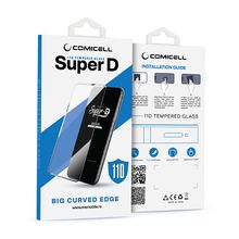 Tempered glass (zastitno staklo za ekran) 11D - iPhone 16 Pro (6.3)/iPhone 17 (6.3) SUPER D crna (MS).