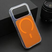 Zastitna futrola AMBER COLOR MagSafe - iPhone 17 Pro narandzasta (MS).