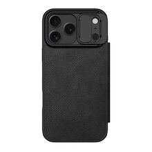 Zastitna futrola NILLKIN QIN Pro - iPhone 17 Pro Max (6.9) crna (MS).