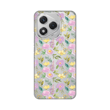 PRINT silikonska futrola skin (ultra tanka) - Huawei Honor 400 Lite Soft Flowers.