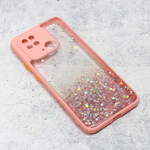 Zastitna futrola okvir Glitter - Xiaomi Redmi 10C roze.