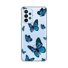 PRINT silikonska futrola skin (ultra tanka) - Samsung A235 Galaxy A23 Blue butterfly.