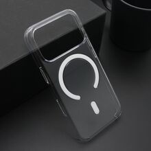 Zastitna futrola AMBER CLEAR MagSafe - iPhone 17 Pro providna (MS).