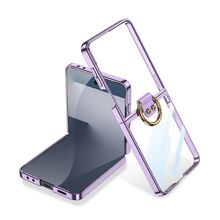 Zastitna futrola RING LINES - Samsung F751B Galaxy Z Flip 7 5G ljubicasta (GKK case) (MS).