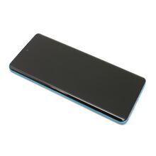 LCD ekran (displej) - Motorola Edge 40 Neo + Touch screen + okvir Blue ORG (MS).