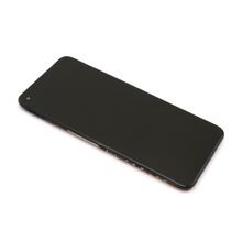 LCD ekran (displej) - Realme 8i + Touch screen + okvir crni APLONG ORG (MS).