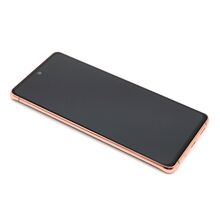 LCD ekran (displej) - Samsung G780F Galaxy S20 FE 4G + Touch screen + okvir orange Full ORG EU (GH82-24220F/24219F/31328F/31329F) (MS).