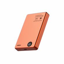 Back Up baterija (univerzalna) Magsafe Moxom MX-PB197 PD 20W + QC 22.5W + wireless 15W 10000mAh narandzasti (MS).