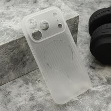 Zastitna futrola AIR STRIPE - iPhone 17 Pro bela (MS).
