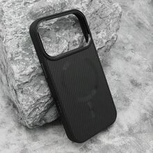 Zastitna futrola CARBON MagSafe - iPhone 17 Pro crna (big camera) (MS).