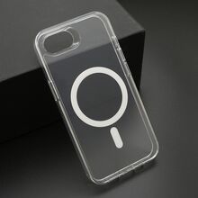 Zastitna futrola COLOR okvir MagSafe - iPhone 16e/17e (6.1) providna (MS).