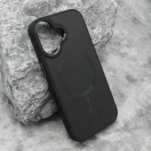 Zastitna futrola CARBON MagSafe - iPhone 17 crna (big camera) (MS).