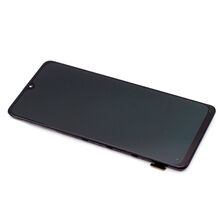 LCD ekran (displej) - Samsung A415F Galaxy A41 + Touch screen + okvir crni OLED (MS).