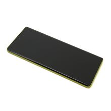 LCD ekran (displej) - Motorola Moto G85/Edge 50 Fusion 5G + Touch screen + okvir Olive Green OLED ORG (MS).