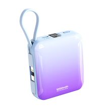 Back Up baterija (univerzalna) Moxom MX-PB155 fast 10000mAh SCP 22.5W QC18W+ PD20W 3A ljubicasti (MS).