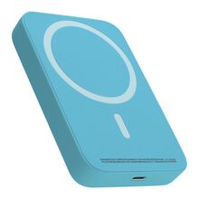 Back Up baterija (univerzalna) MagSafe 15W 5000 mAh svetlo plavi (MS).